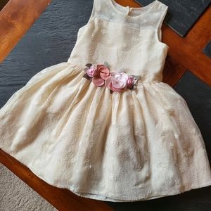 Laura Ashley London cream formal dress
